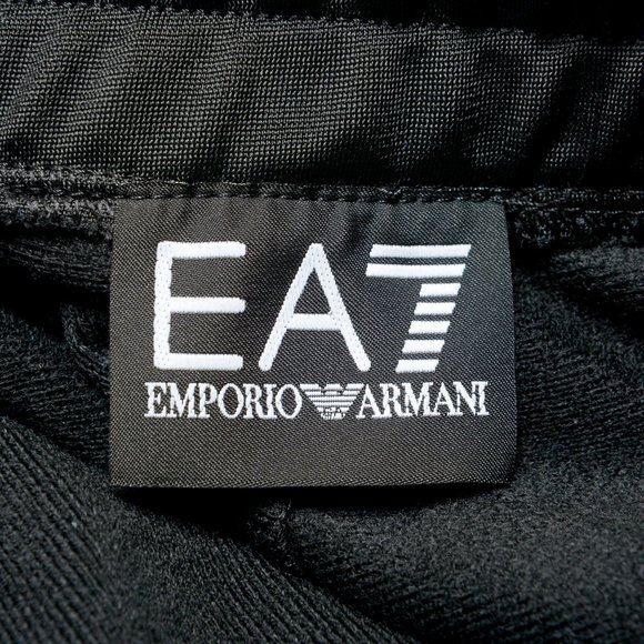 Emporio Armani EA7 "Train Big" Fleece Sweat Pants - Picture 5 of 5